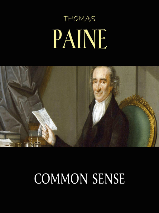 Title details for Common Sense by Thomas Paine - Wait list